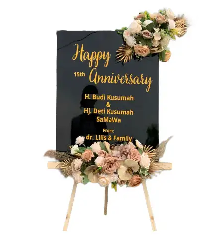 Papan Bunga Akrilik Gunem