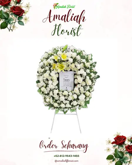 Krans Bunga Duka Gunem