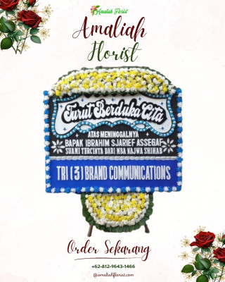 Papan Bunga Duka di Gunem